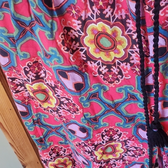 Anthropologie Joanie Boho Harem Colorful Sz. XS Pants Made in India - Picture 6 of 13